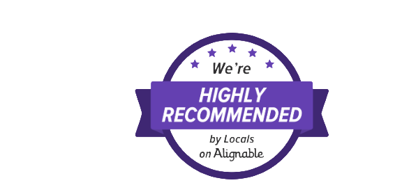 Alignable transparent badge