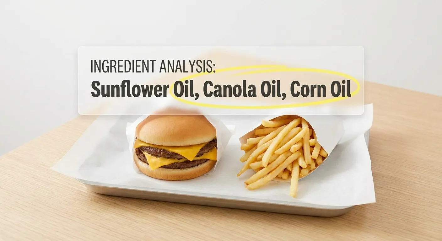 McDonald's - seed oil analysis