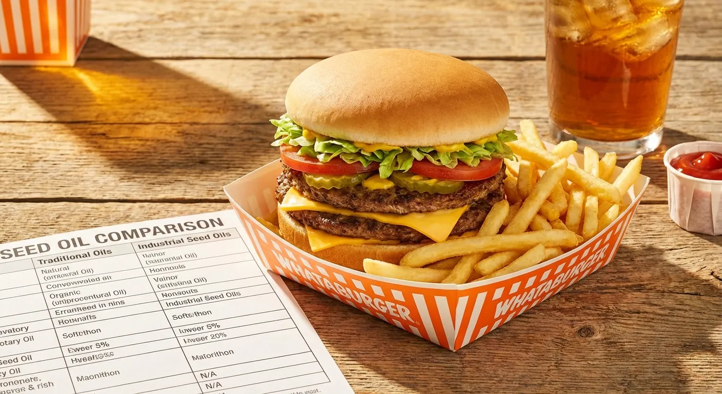 Whataburger - seed oil analysis